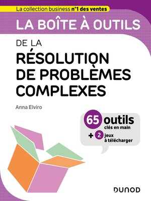 cover image of La boîte à outils de la résolution de problèmes complexes